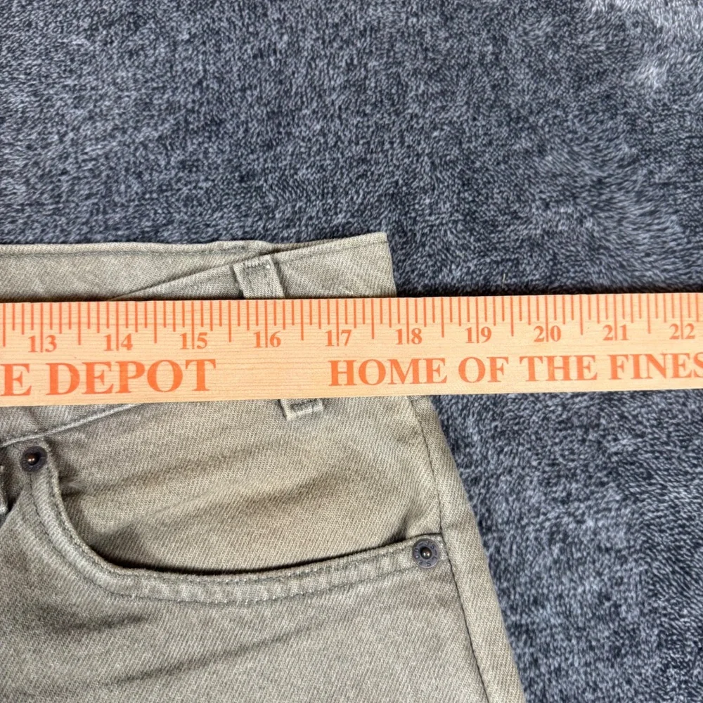Vintage Levis 550 Orange Tab Relaxed Fit Jeans Green Made in USA 36x34
